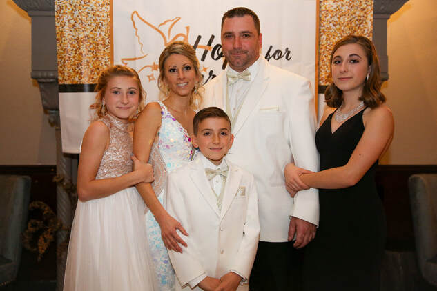 Cole and Holly and family at Gala